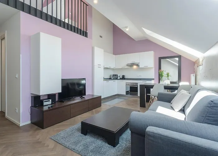 Modern Close To River